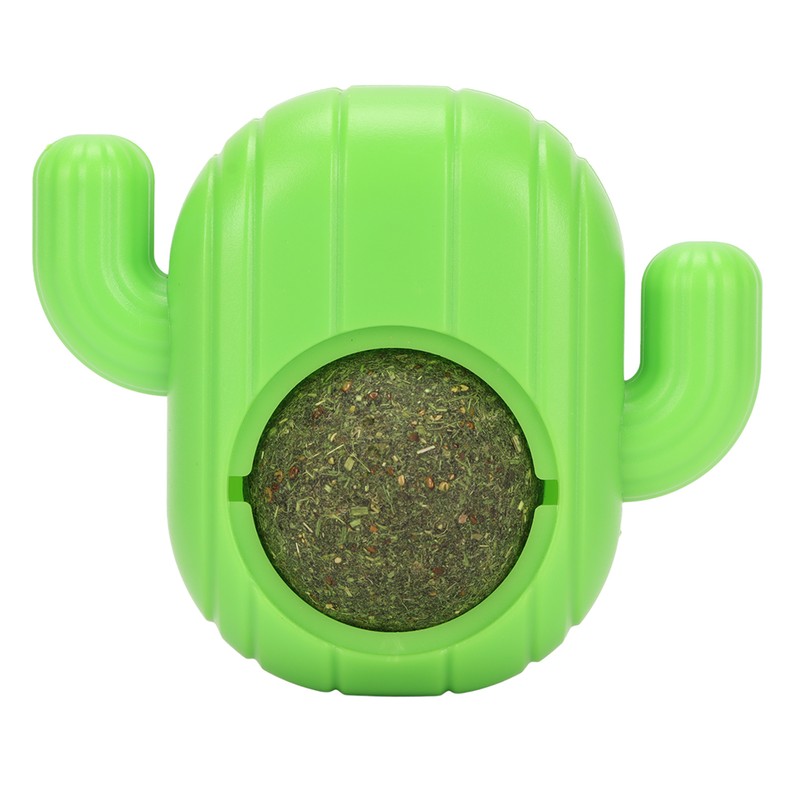 Wall Catnip Toy Teeth Cleaning Dustproof Adhesive Interactive Cat Chewing