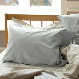 Fab the Home FH113811-380 Blue Pillowcase Pillowcase for 20x27 Inch Solid