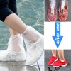 ZYEKIU Cubrezapatos Protector Calzado Lluvia Cubre Zapatos Cubre Botas para