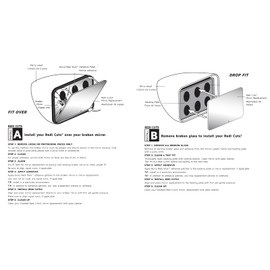 VAM Fits 91-96 Stealth 91-99 Mitsu 3000GT Left Driver Mirror Glass Lens w/Adhesive USA