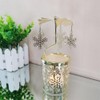 adkinzim Rotary Candle Holders Spinning Tealight Holders Carousel for Tabel