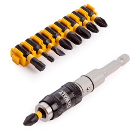 DeWalt DT70518T-QZ Set 10 pezzi con portainserti pivotale
