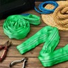 4pcs Polyester Rigging Lifting Straps for Hoist Heavy Duty Objects,