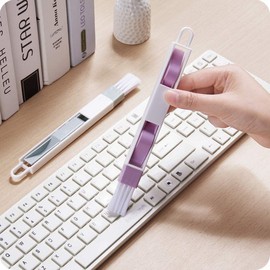 Window Slots Cleaning Brush,4 Pack 2 in 1 Groove cleaning brush Small Gap Vent cleaning brush Cleaning Mini Dustpan and Brushe