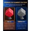 SUNLU PLA+2.0 3D Printer Filament Bundle, Multicolor PLA+ Filament 1.75mm,