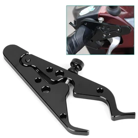 Throttle Lock,Motorcycle Cruise Throttle Clamp,Steel Cruise Throttle Clamp Handlebar Control Assist Tool for Motorcycle Motorbike Scooters