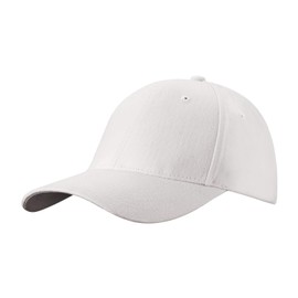 4sold Baseball Cap Unisex Cotton Baseball Caps Pure Colour Baseboard Baseball Cap, White