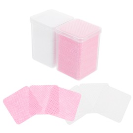 Mikinona Professional Lash Extension Kit 400pcs Glue Wipes Cleansing Pads for Glue Removal Compact Size for Travel