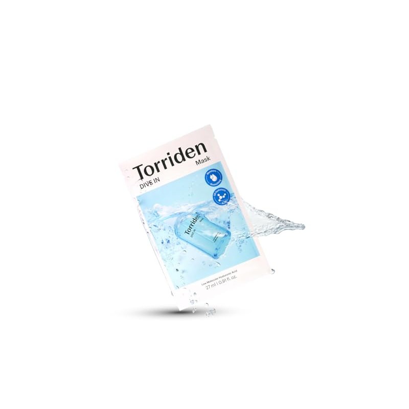 Torriden Dive in Mascarilla Facial con Ácido Hialurónico de Bajo