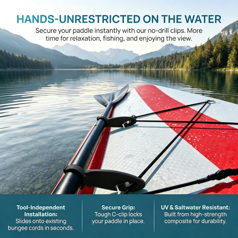 Hayaww Paddle Board Fins Clips SUP Board Quick Release Clip