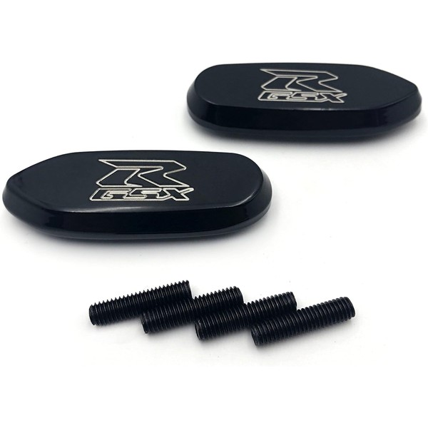 HTTMT MT222-010- Mirror Block Off Base Plates Compatible with Gsxr