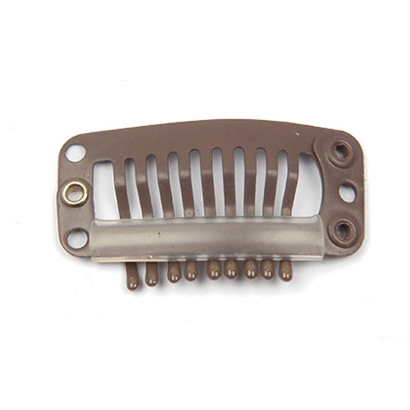 50pcs Hair Extension Clips Stainless Steel Snap Clips for Hair