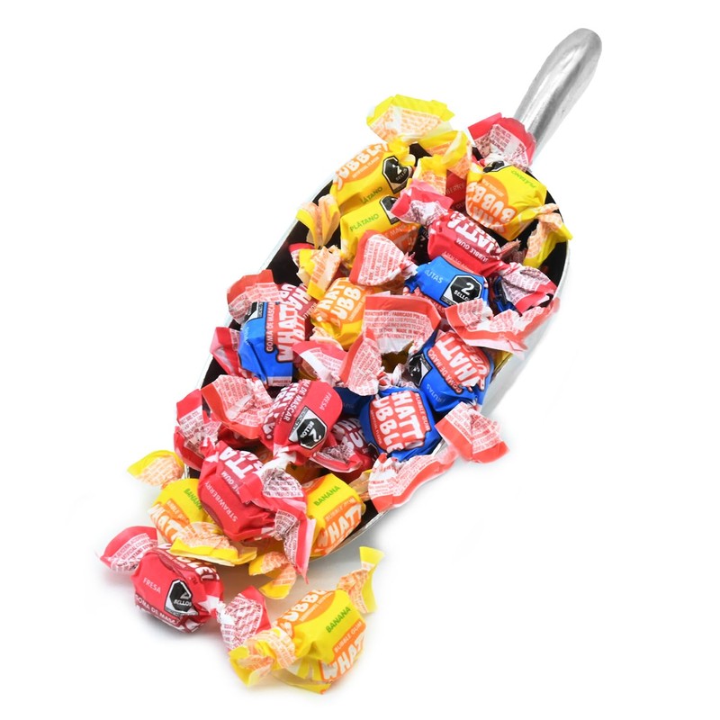 Whatta Bubble Bubble Gum, Assorted Fruit Flavors (1 Lb)