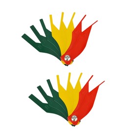 Wmzjnljy 2pcs 8-in-1 Brake Pad Gauge Brake Lining Thickness Gauge Automotive Brake Tyre Tread Depth Pad Gauge Automotive Brake Pad Feeler Tool for Motorcycle, Car, Truck and Bus(M95-2)