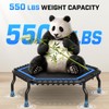 ANCHEER 50" Rebounder Trampoline for Adults with Adjustable Bar, 550