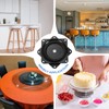 sourcing map 4" Bar Stool Swivel Replacement, 360° Rotation Lazy