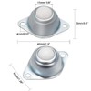 sourcing map Pack of 4 Ball Transmission Bearing Unit 5/8