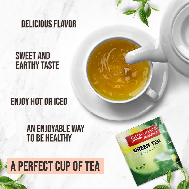 KILIMANJARO INFUSIONS - Green Tea - Tanzania - Specialty Tea