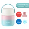 Soup Flask, 400ml Vacuum Insulated Food Jar for Hot Cold