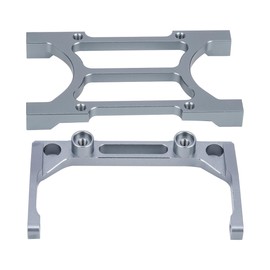COOWOO Metal Electronic Radio Receiver Box Mount Beam for Axial SCX10 90046 90047 90022 90028 1/10 RC Crawler Car Upgrade Parts
