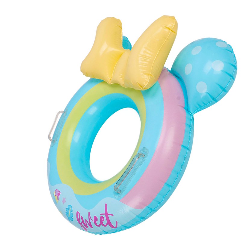 Kid Cute Cartoon Swimming Ring Children Beach Party Soft Inflatable