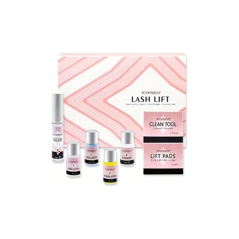 Iconsign Lash Lift Levantamiento De Pestañas Permanente [extensões De Cílios