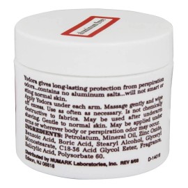 Yodora Deod Crema 2 Oz, Desodorante, No Irritante - 2 Oz