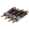 Shock Absorber, Improves Stability High-Strength 4-Piece RC Shock Absorber Front