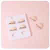 ANNAFRIS 6 Pairs Removable Eyelids with Lashes, Replaced Eyelid Mannequin