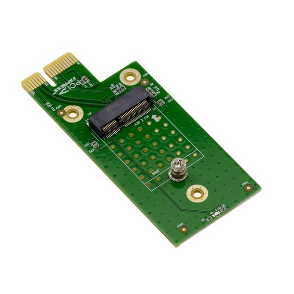 KALEA-INFORMATIQUE PCIe Controller for M2 WiFi E Key Card to