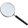 BUBUCAM Handheld Magnifier Reading Magnifier 5X Magnification Ø 75 mm