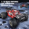 BEZGAR Monster Truck Toys | 1:18 Scale All Terrain RC