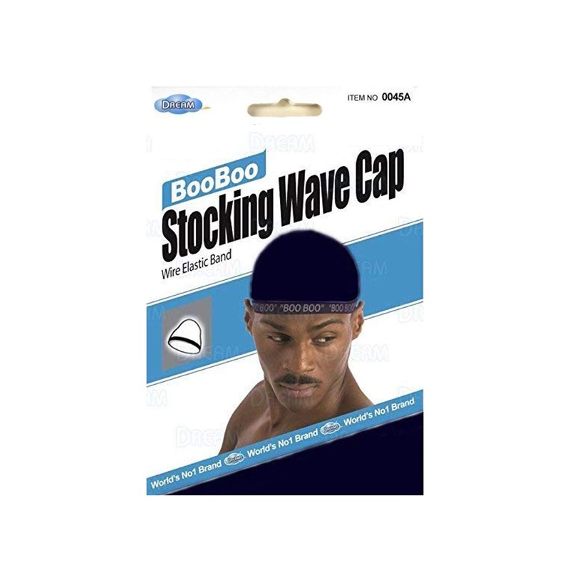 Dream, Boo Boo STOCKING WAVE CAP, Wire Eastic Band (Item