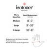 isotoner mens Stretch Classics Fleece Lined cold weather gloves, Brown,
