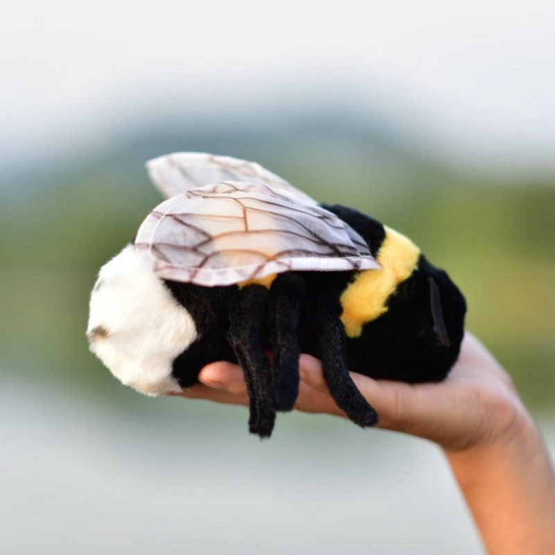 TAMMYFLYFLY Soft Insect Plush Toy, Stuffed Bee Animal Doll,Cute Honeybee