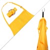 Zihuatailer Orange Yellow Aprons for Women and Men Baking Cooking
