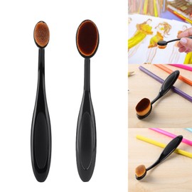 Briartw Blending Brushes for Cards Making,2pcs/Set Ink Blending Brushes for Crafting,Crafts Tool for Stencils, Card Backgrounds and Every Stamp and Ink Idea