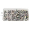 KS Tools 970.0610 Assortment of Threaded Rivets, Steel, M3 x