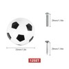 MABAHON 12Pcs Football knobs Handles Soccer Knobs Drawer Knobs Kids