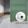 Heavy-Duty Galvanized Steel Exterior Sliding Barn Door Roller Kit, Outdoor