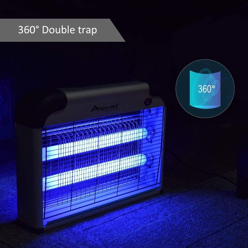 Aspectek 20W Electric Indoor Bug Zapper, Mosquito, Moth, Wasp, Insect