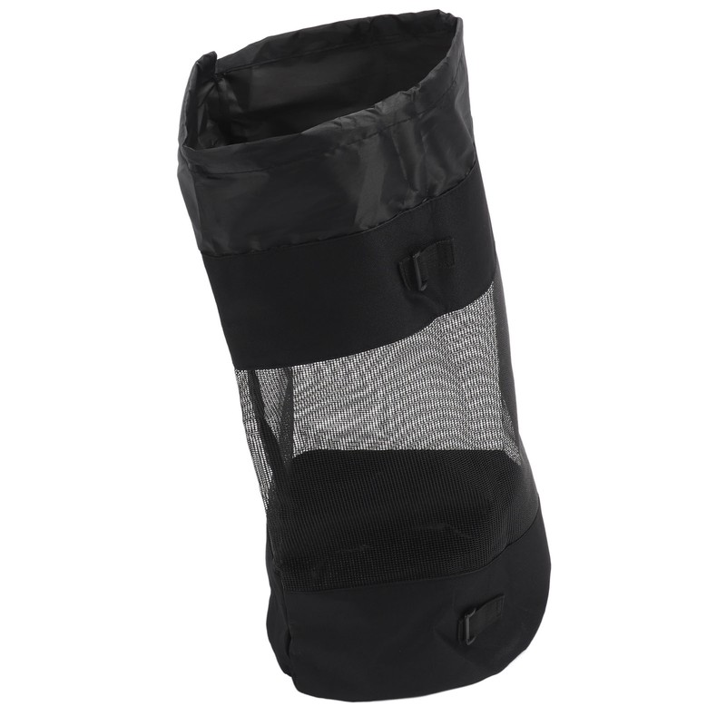 Boat Trash Can Large Capacity Easy to Use Hoop Mesh