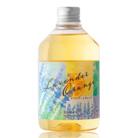 Natural Island Aroma Bath Essence, Lavender & Orange, 10.1 fl oz (300 ml), Can be Used From 1 Year Older & Up, Made in Japan, Bath Cosmetics, Bath Additive