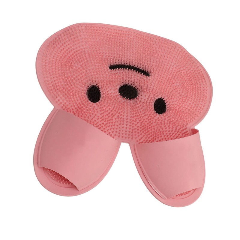Foot Scrubber Mat Silicone Anti Slip Relieve Fatigue Remove Dead