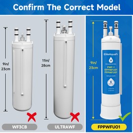 FPPWFU01 Water Filter Replacement Compatible with Frigidaire FPPWFU01 PurePour PWF-1 (1 Pack)