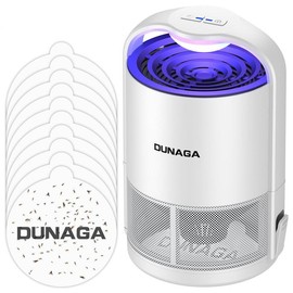 【Clearance Sale】DUNAGA Indoor Sticky Bug Traps – 10 Glue Boards for Fruit Flies, Gnats, Mosquitoes & Insects | Easy to Clean - Colour: White