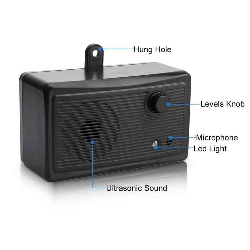 Barking Box Ultrasonic Adjustable Bark Control Stop Barking Dog Devices