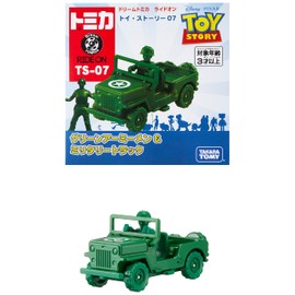 Tomica Dream Tomica Ride On Toy Story TS-07 Green Army Men & Military Truck