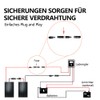 Slocable Solar Fuse Holder Connection, 10 A IP68 Waterproof 1000