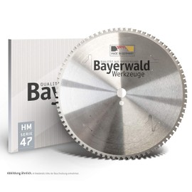 Bayerwald - HM Circular Saw Blade - 210 x 2.2/1.8 x 30 | Tooth Shape: WZ (40 Teeth) | Side Holes: 2/7/42 | For Separating Profile Materials Made of Steel, without Cooling